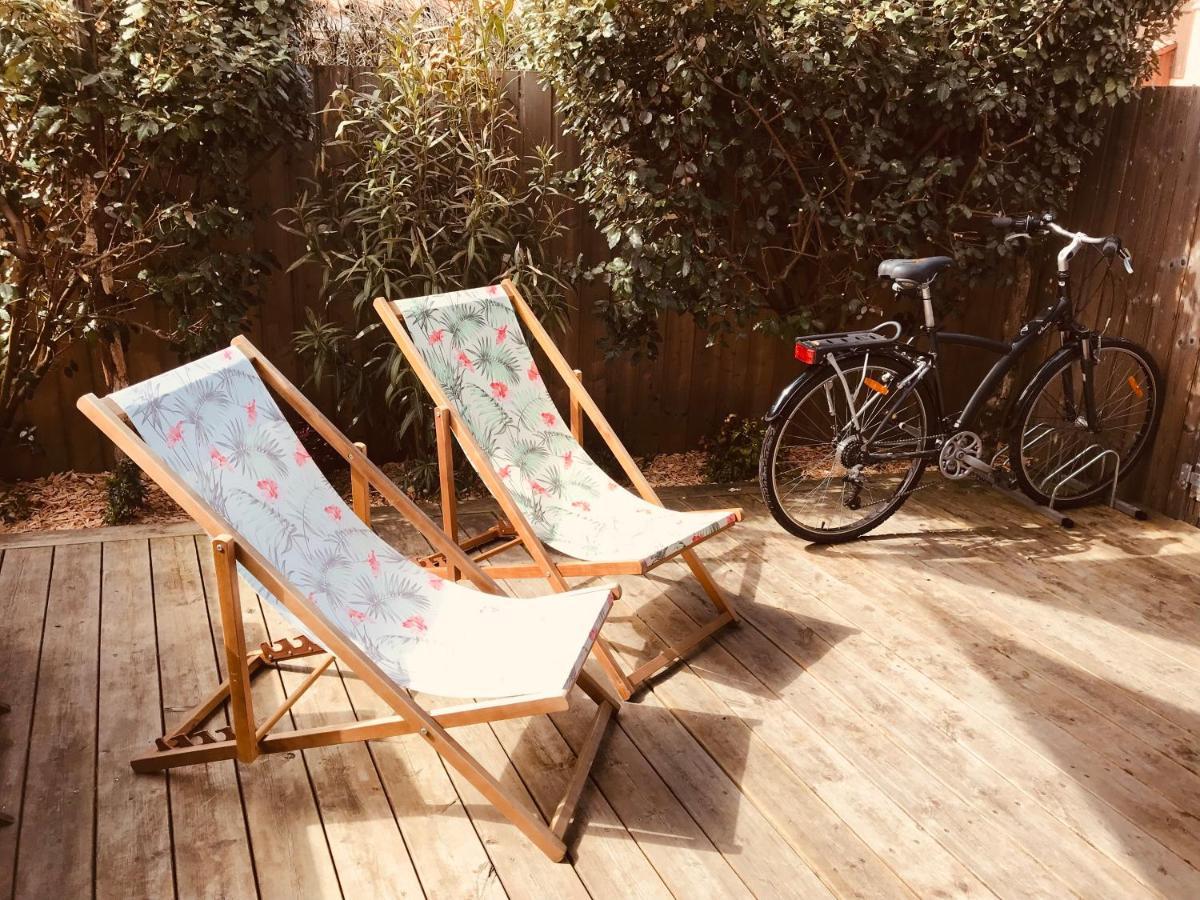 Cocon Entre Presqu'Ile Du Cap Ferret Et Plages Oceanes - Terrasse - 1 Velo Gratuit 아레즈 외부 사진