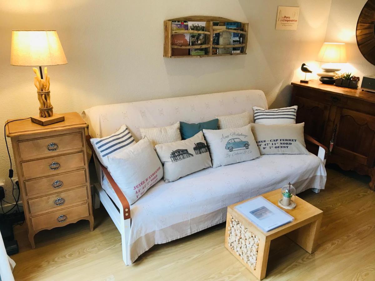 Cocon Entre Presqu'Ile Du Cap Ferret Et Plages Oceanes - Terrasse - 1 Velo Gratuit 아레즈 외부 사진