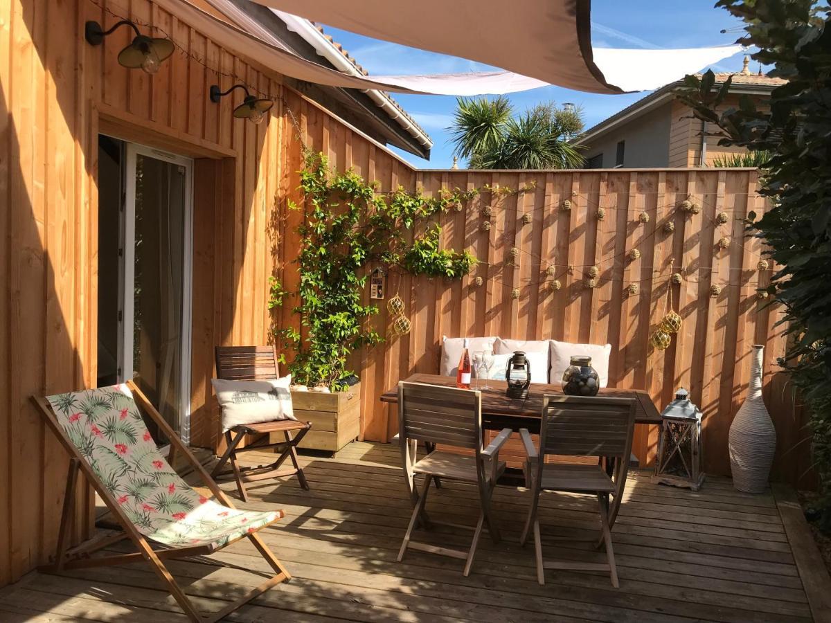 Cocon Entre Presqu'Ile Du Cap Ferret Et Plages Oceanes - Terrasse - 1 Velo Gratuit 아레즈 외부 사진