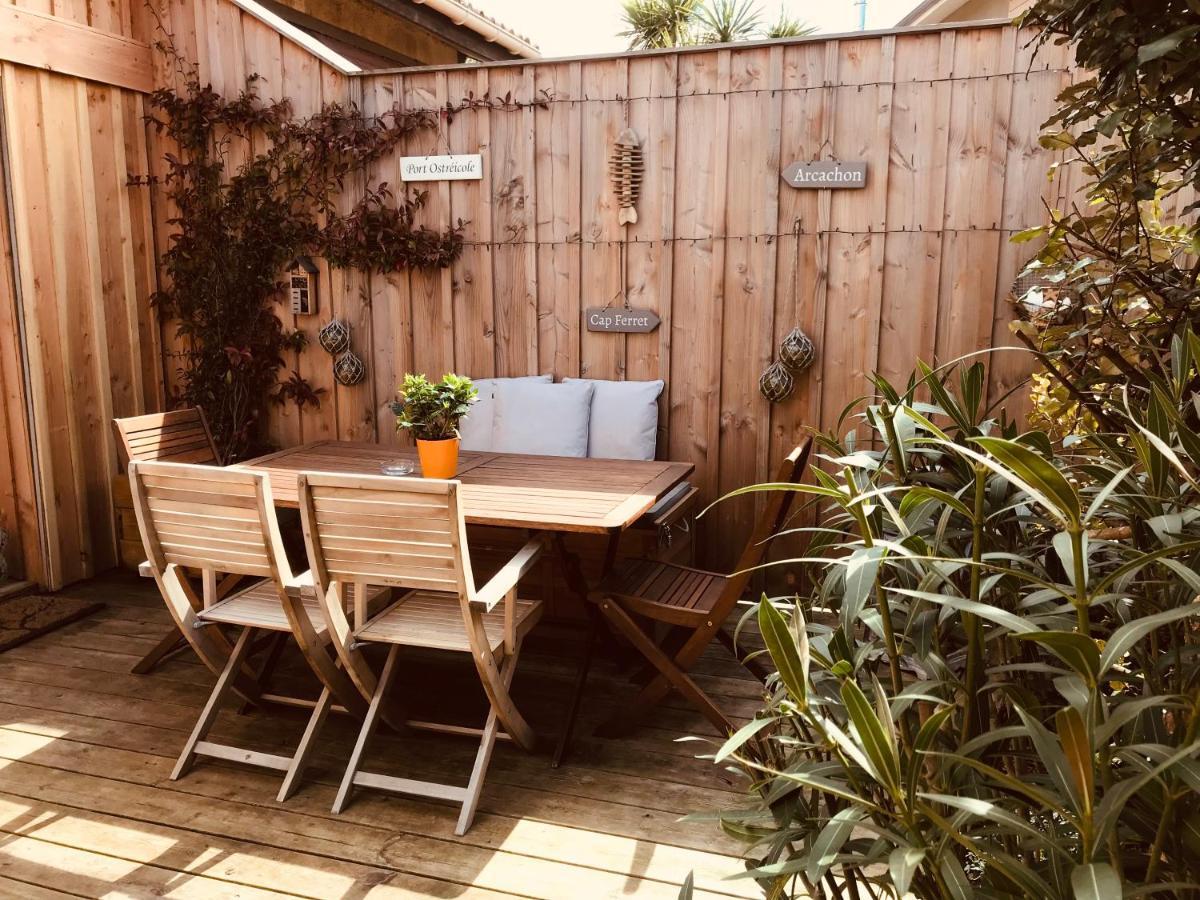 Cocon Entre Presqu'Ile Du Cap Ferret Et Plages Oceanes - Terrasse - 1 Velo Gratuit 아레즈 외부 사진