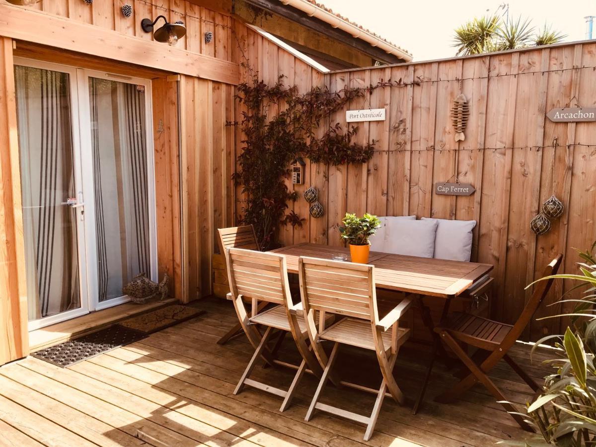 Cocon Entre Presqu'Ile Du Cap Ferret Et Plages Oceanes - Terrasse - 1 Velo Gratuit 아레즈 외부 사진