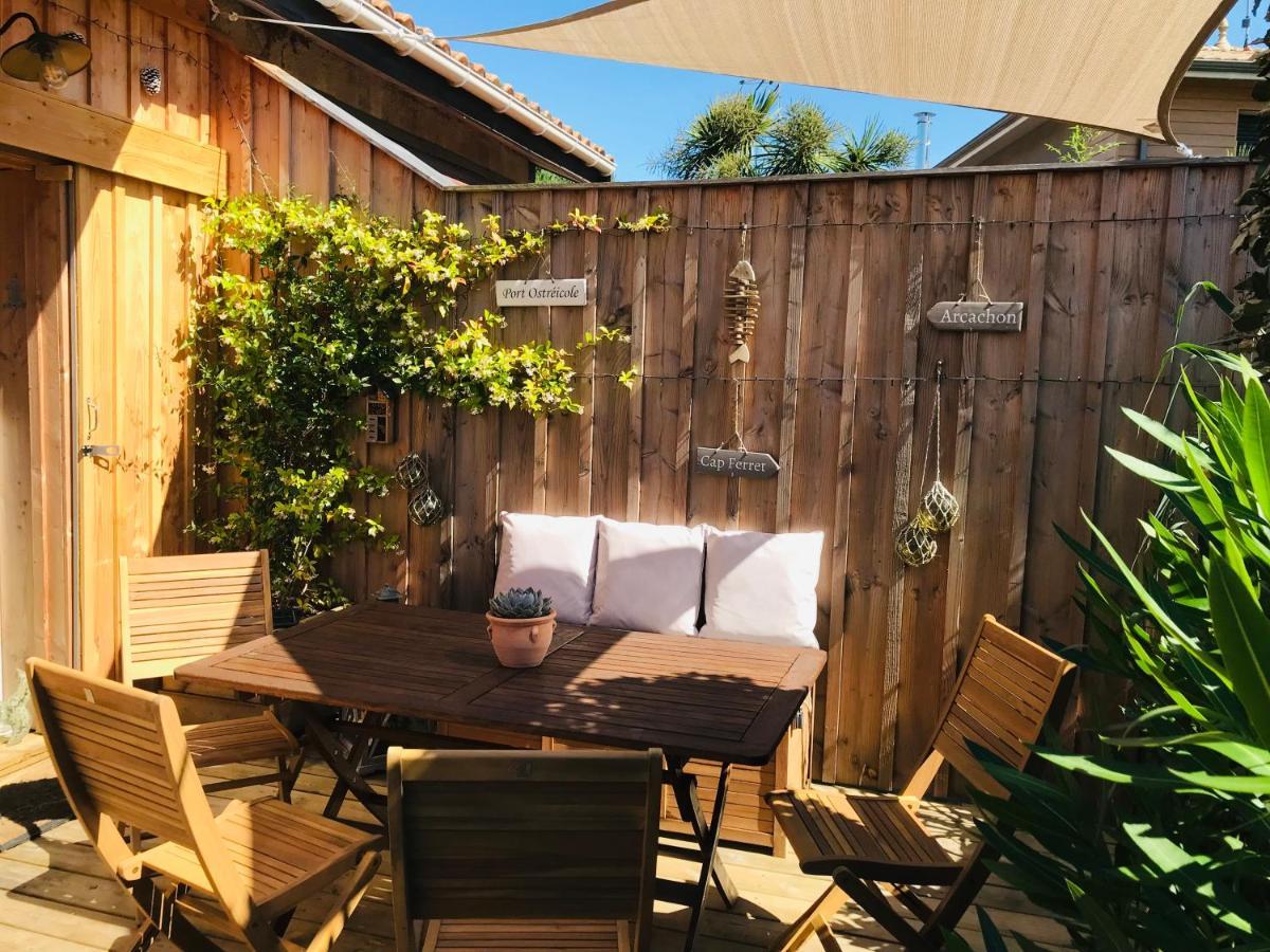 Cocon Entre Presqu'Ile Du Cap Ferret Et Plages Oceanes - Terrasse - 1 Velo Gratuit 아레즈 외부 사진