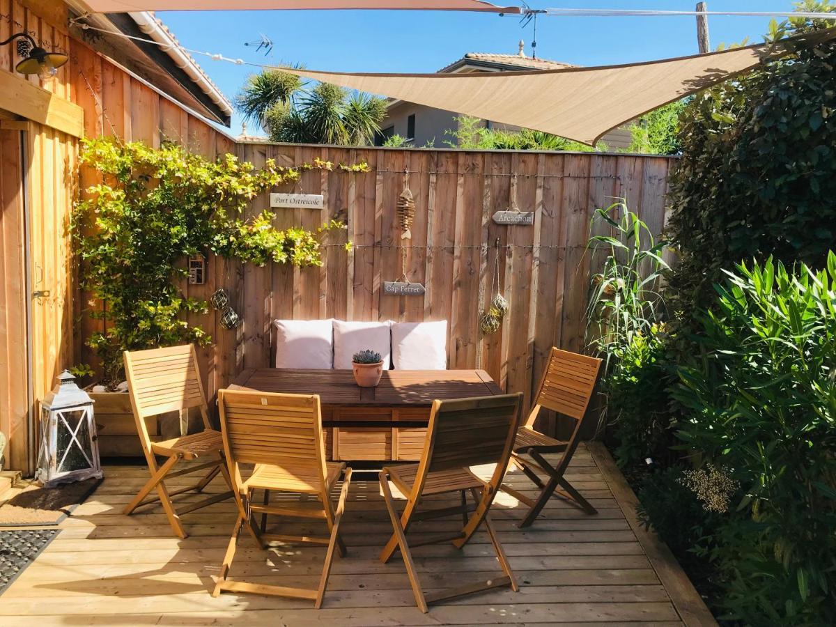Cocon Entre Presqu'Ile Du Cap Ferret Et Plages Oceanes - Terrasse - 1 Velo Gratuit 아레즈 외부 사진