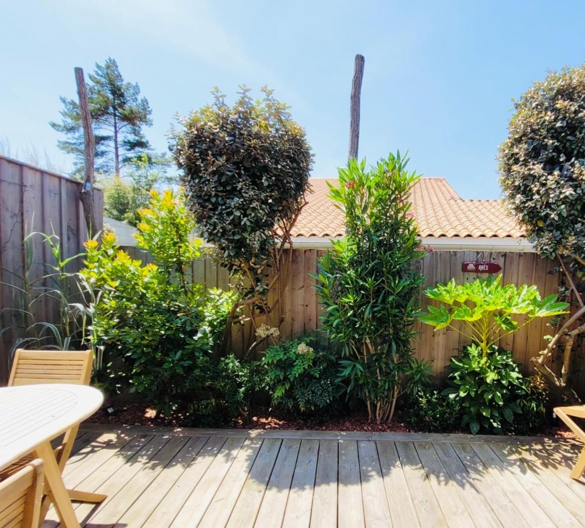 Cocon Entre Presqu'Ile Du Cap Ferret Et Plages Oceanes - Terrasse - 1 Velo Gratuit 아레즈 외부 사진