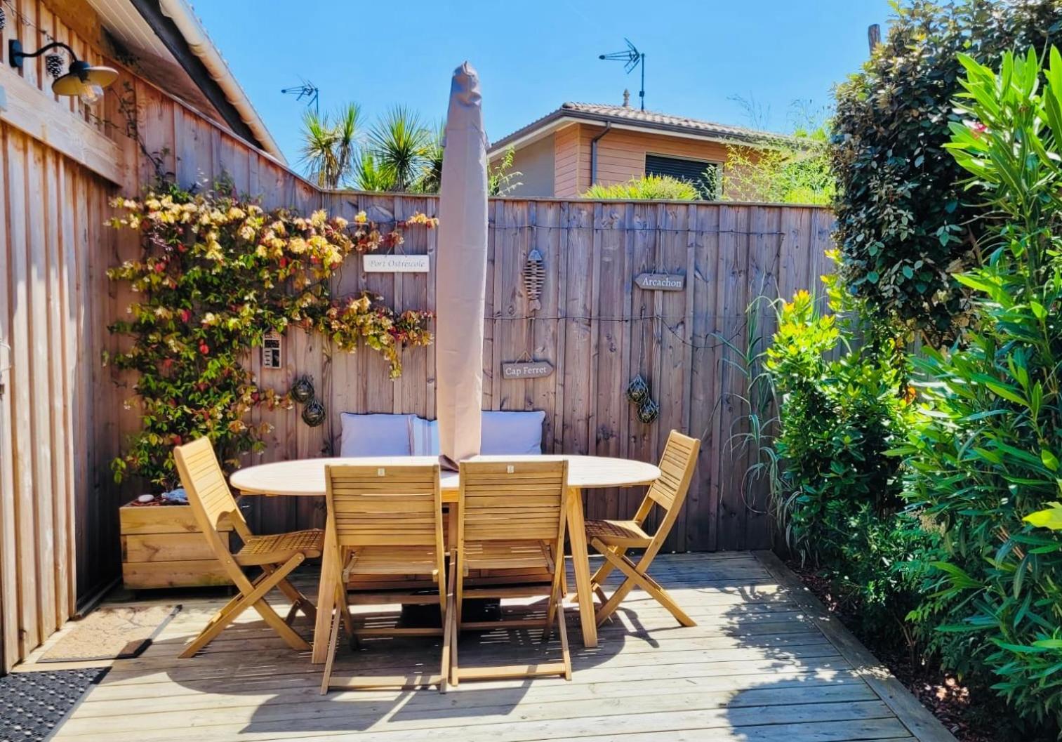 Cocon Entre Presqu'Ile Du Cap Ferret Et Plages Oceanes - Terrasse - 1 Velo Gratuit 아레즈 외부 사진